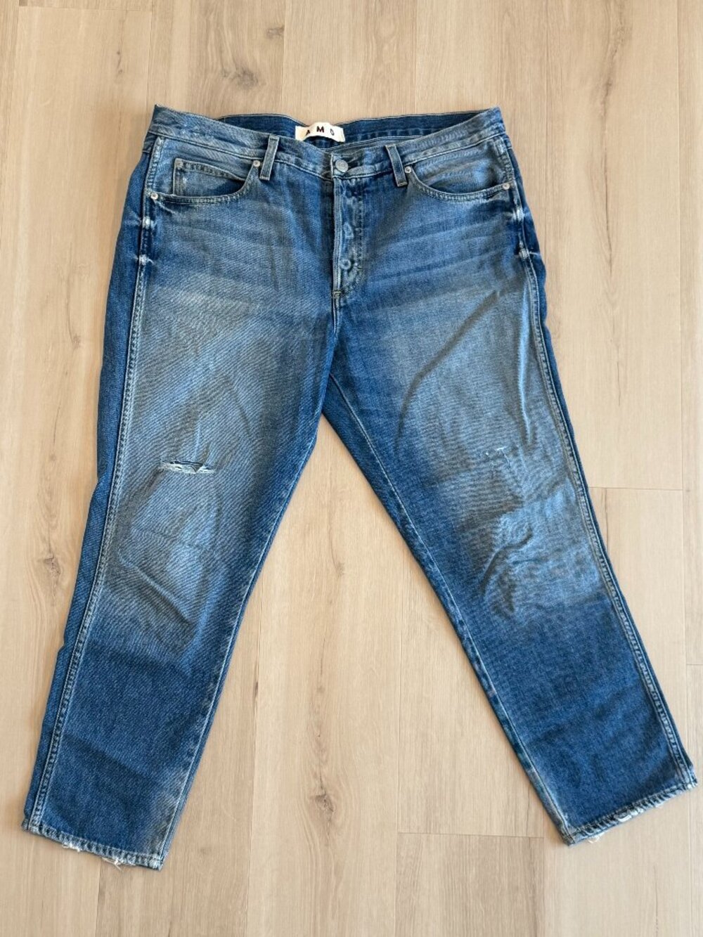 Women's AMO Tomboy Cropped jeans size 32